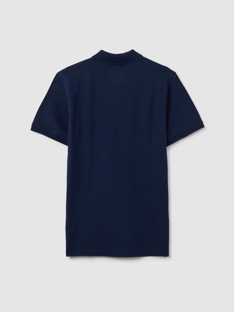 Pique polo shirt with embroidered logo_2