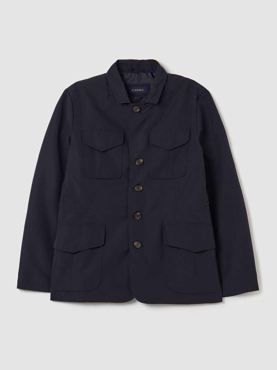 Safari jacket with collar_1