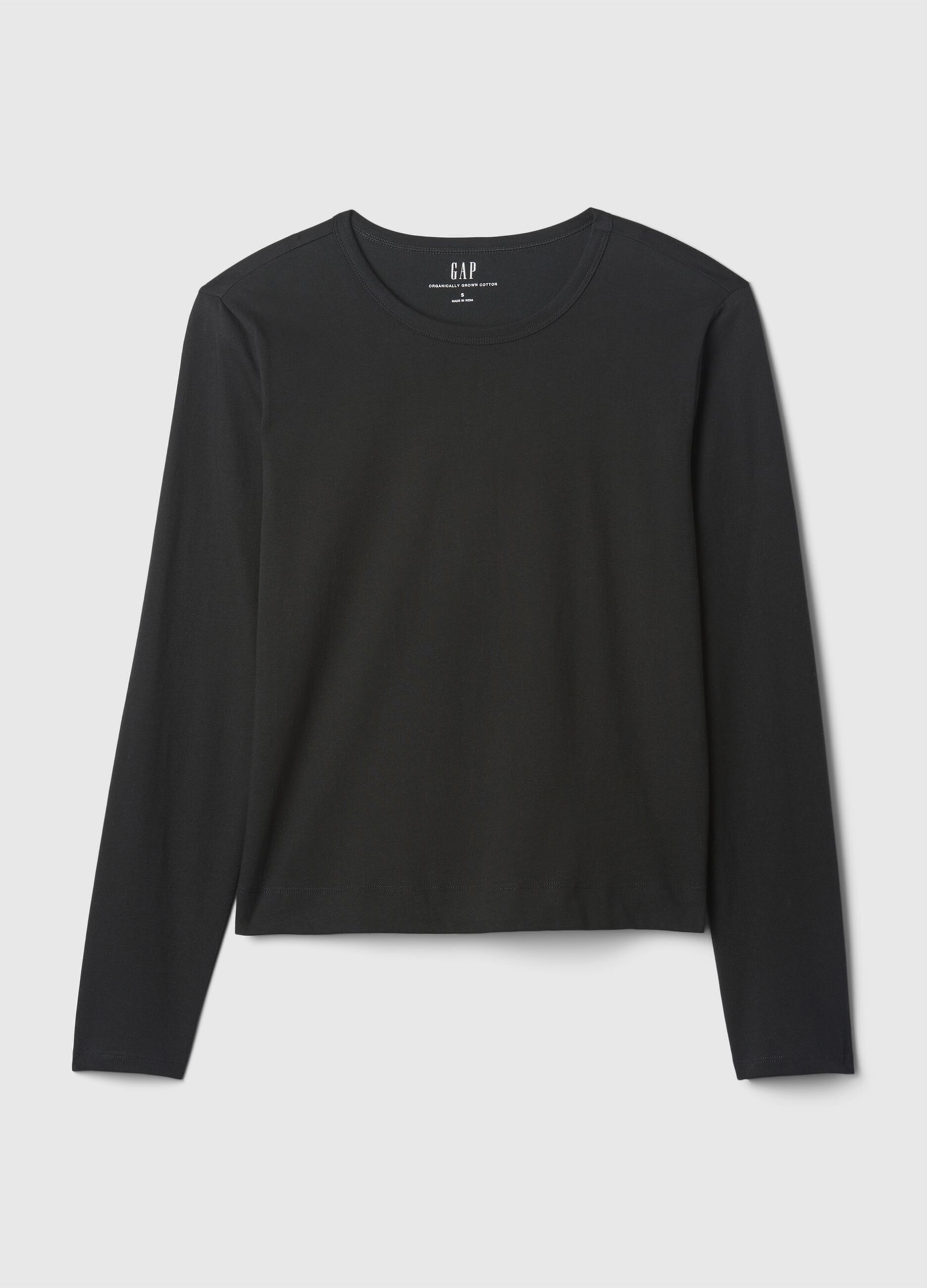 Long-sleeved T-shirt in cotton