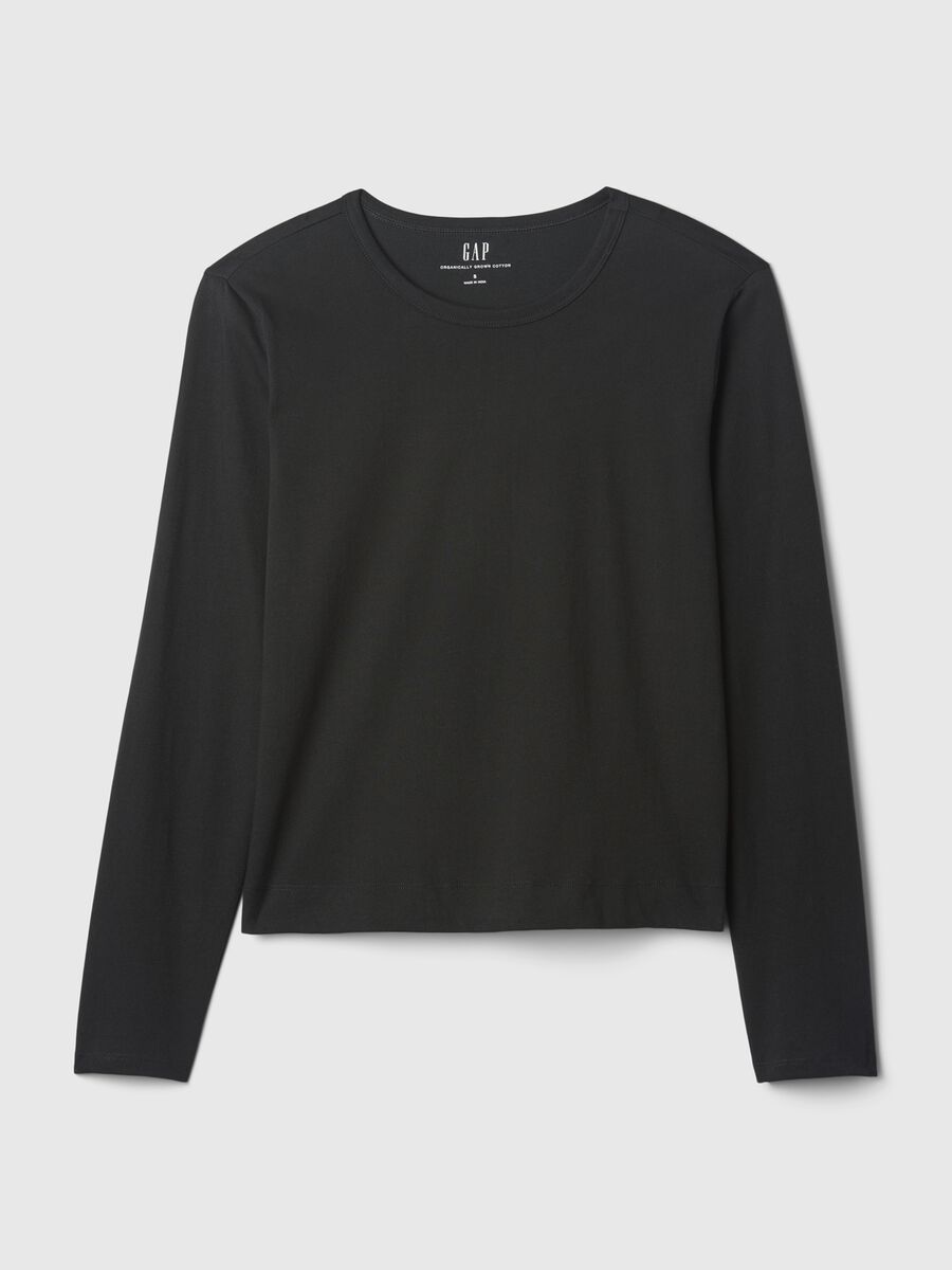 Long-sleeved T-shirt in cotton_4