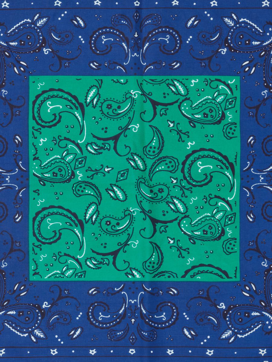 Foulard in cotone con fantasia paisley_1