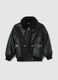 Children's black padded jacket regular fit_0