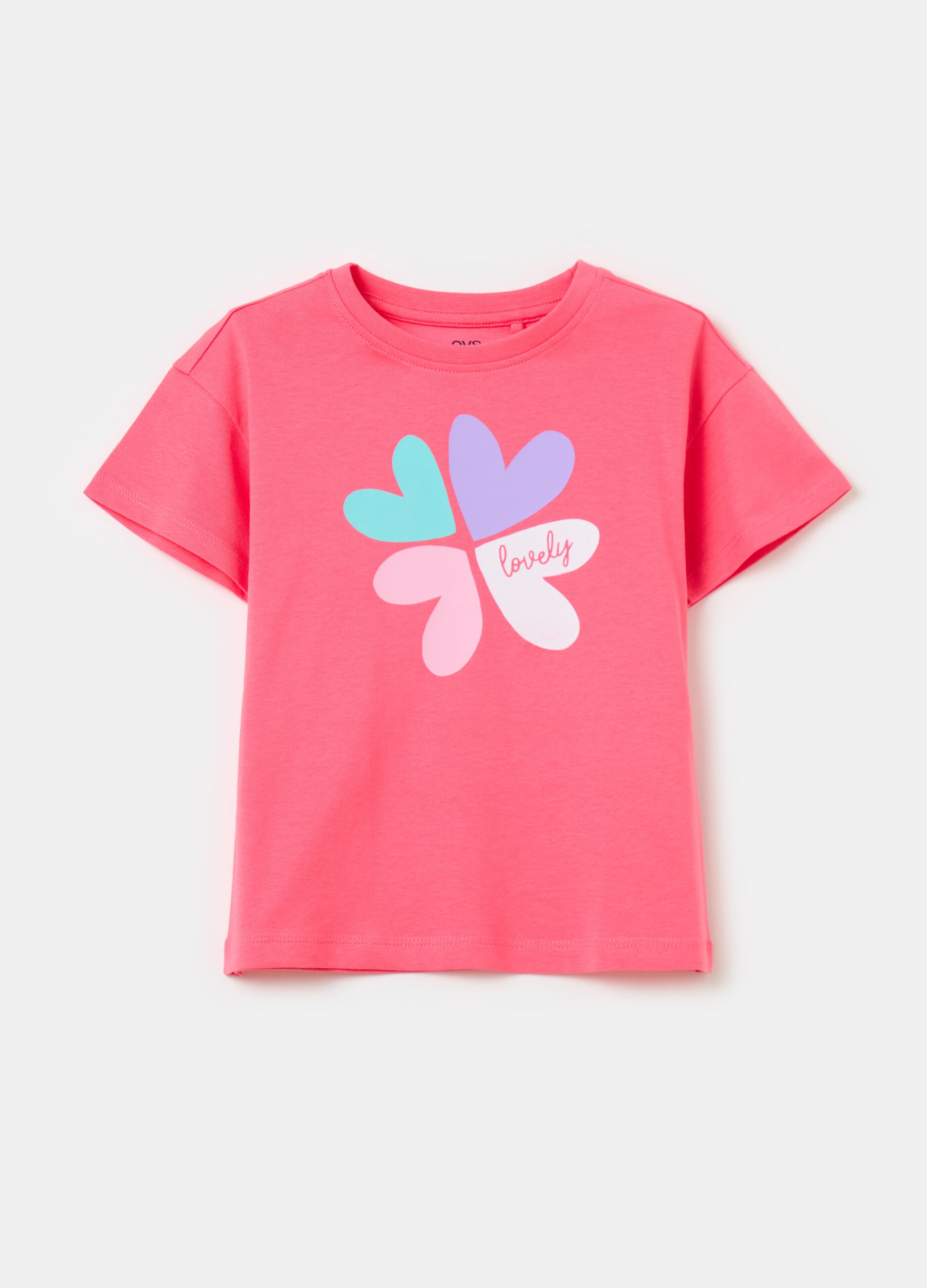 T-shirt in cotone bio con stampa