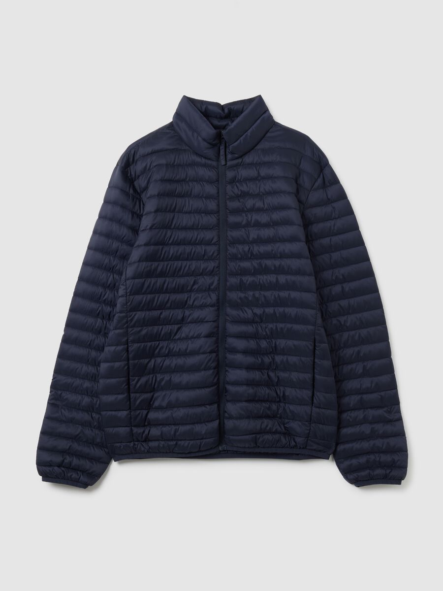 Giacca in tessuto blu regular fit_4