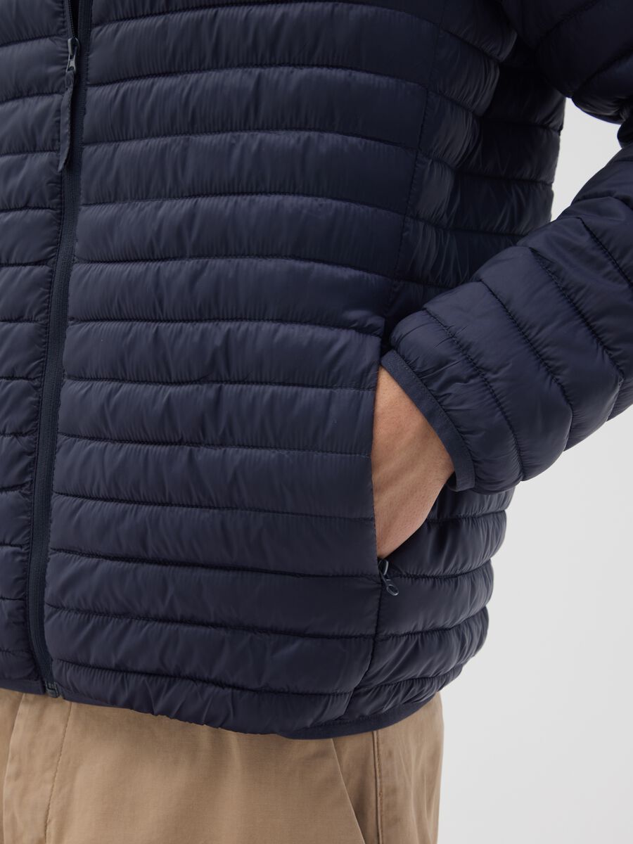 Giacca in tessuto blu regular fit_3
