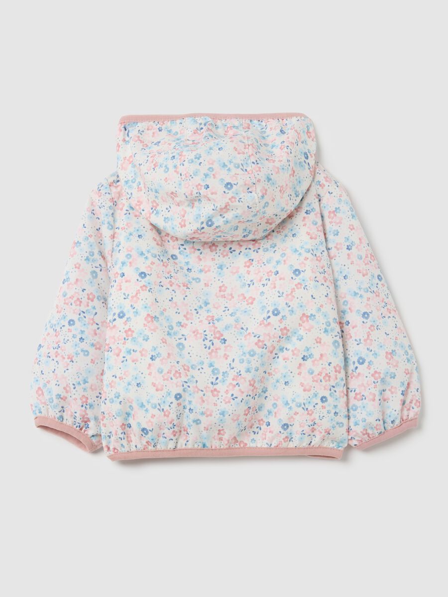 Girls' Jacket in Multicolour Fabric_1