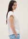 White stretch cotton blouse_0