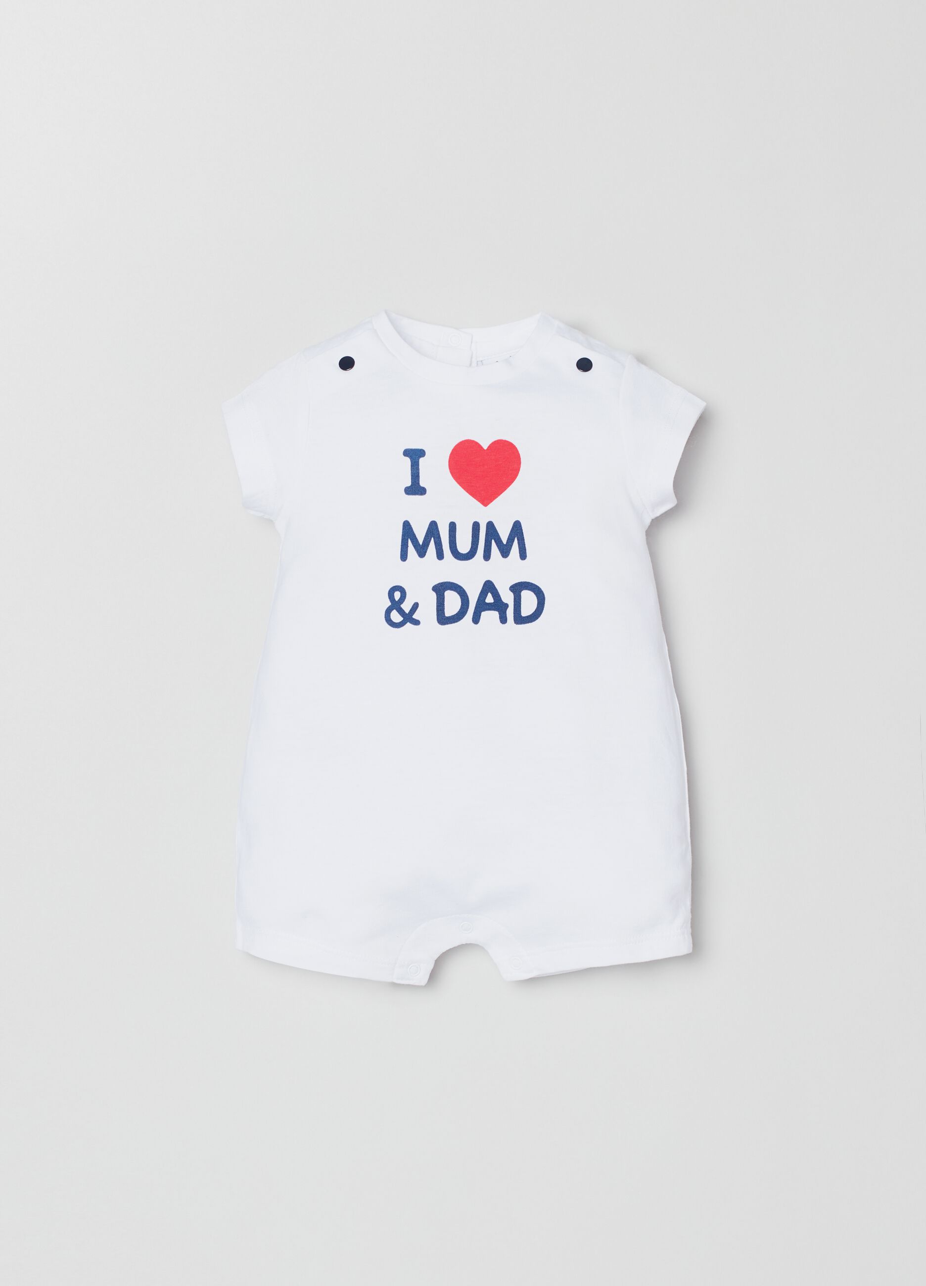 Pagliaccetto stampa I Love Mum & Dad_0