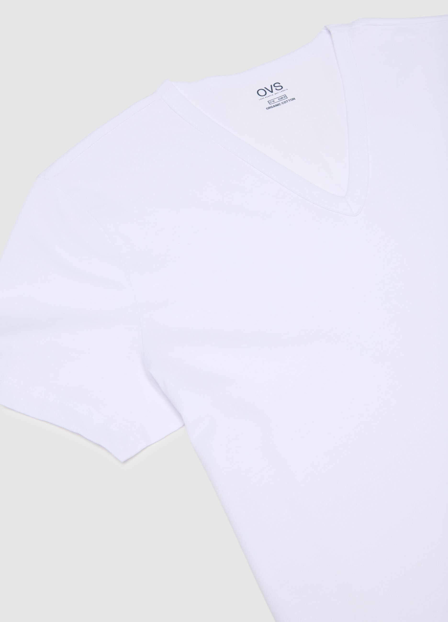 Two-Pack Men's White Pure Cotton Regular Fit T-Shirts