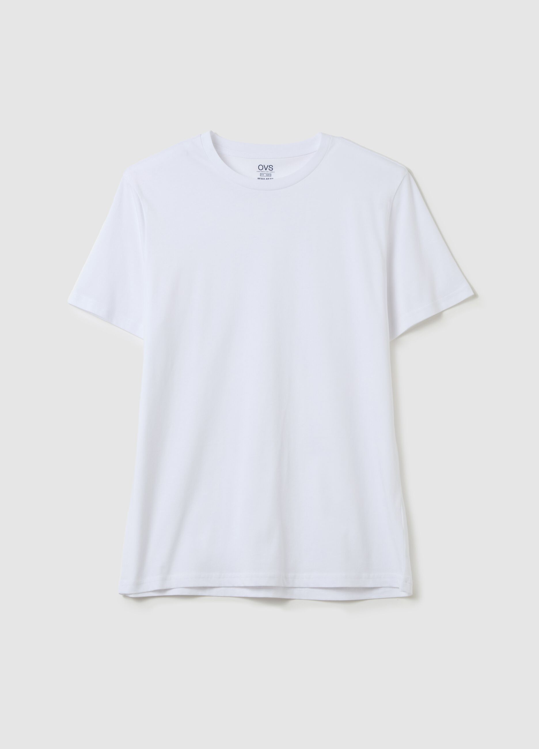 T-shirt regular fit in cotone 