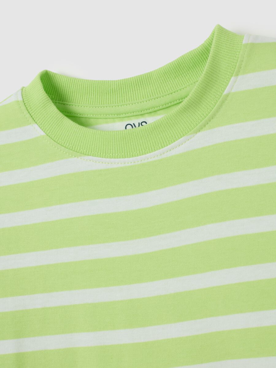 T-shirt da bambino in puro cotone multicolor regular fit_2
