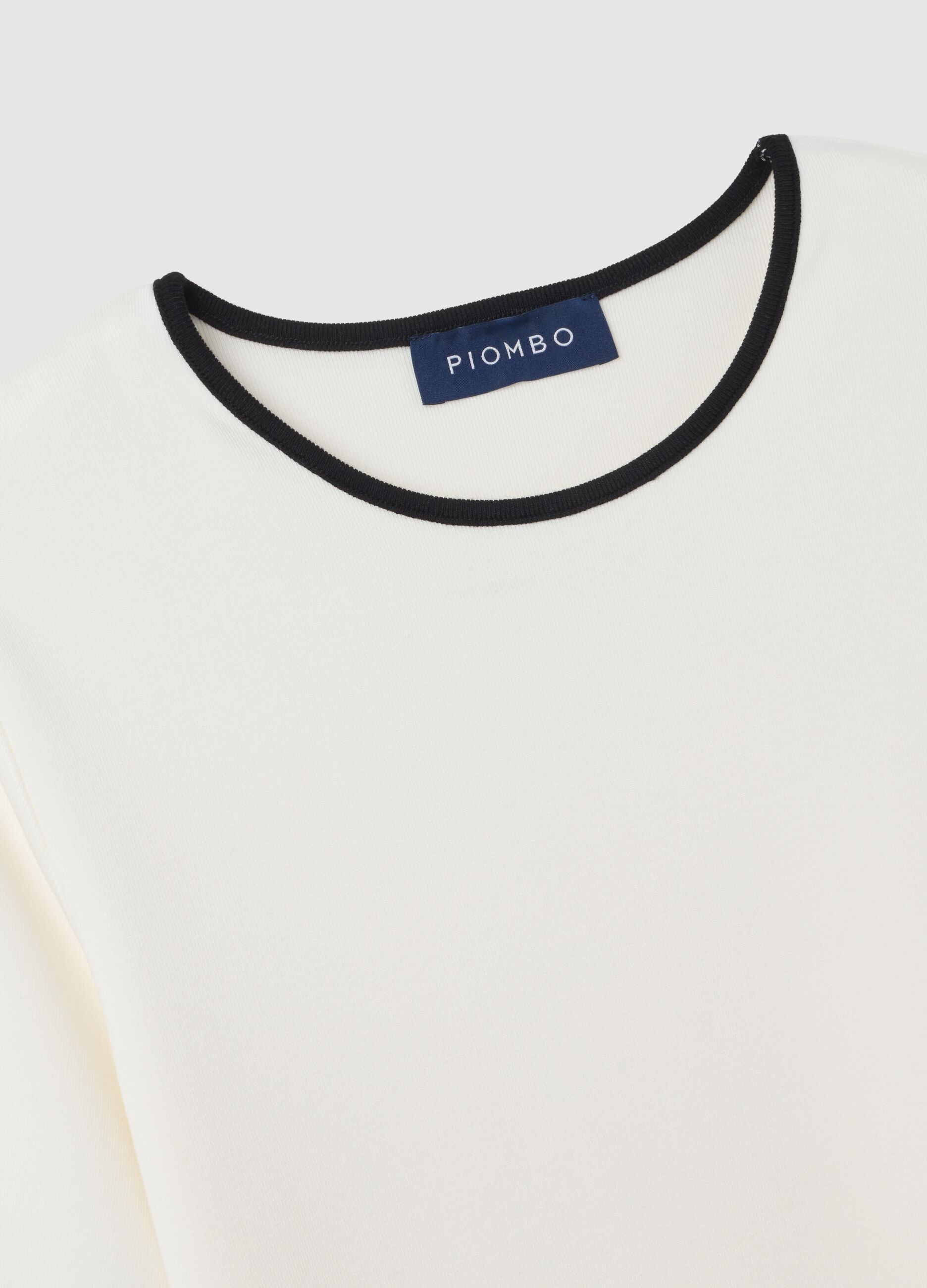 White regular fit T-shirt