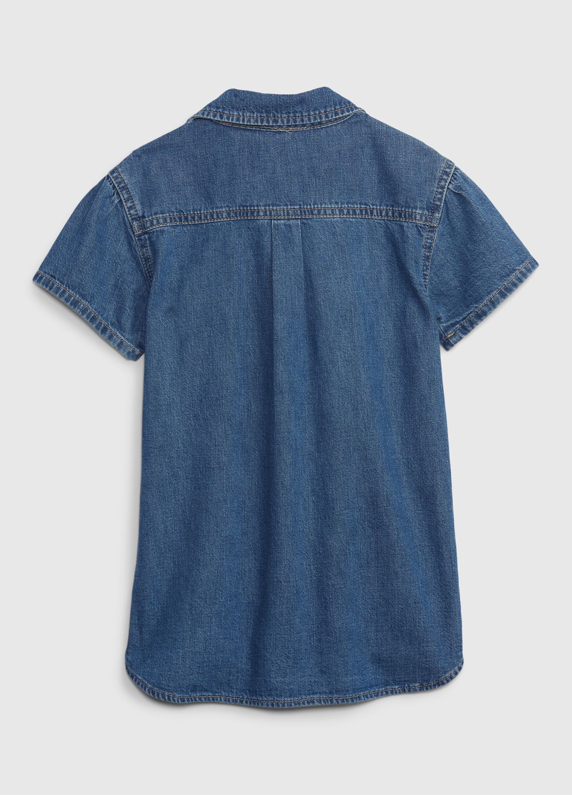 Abito chemisier in denim