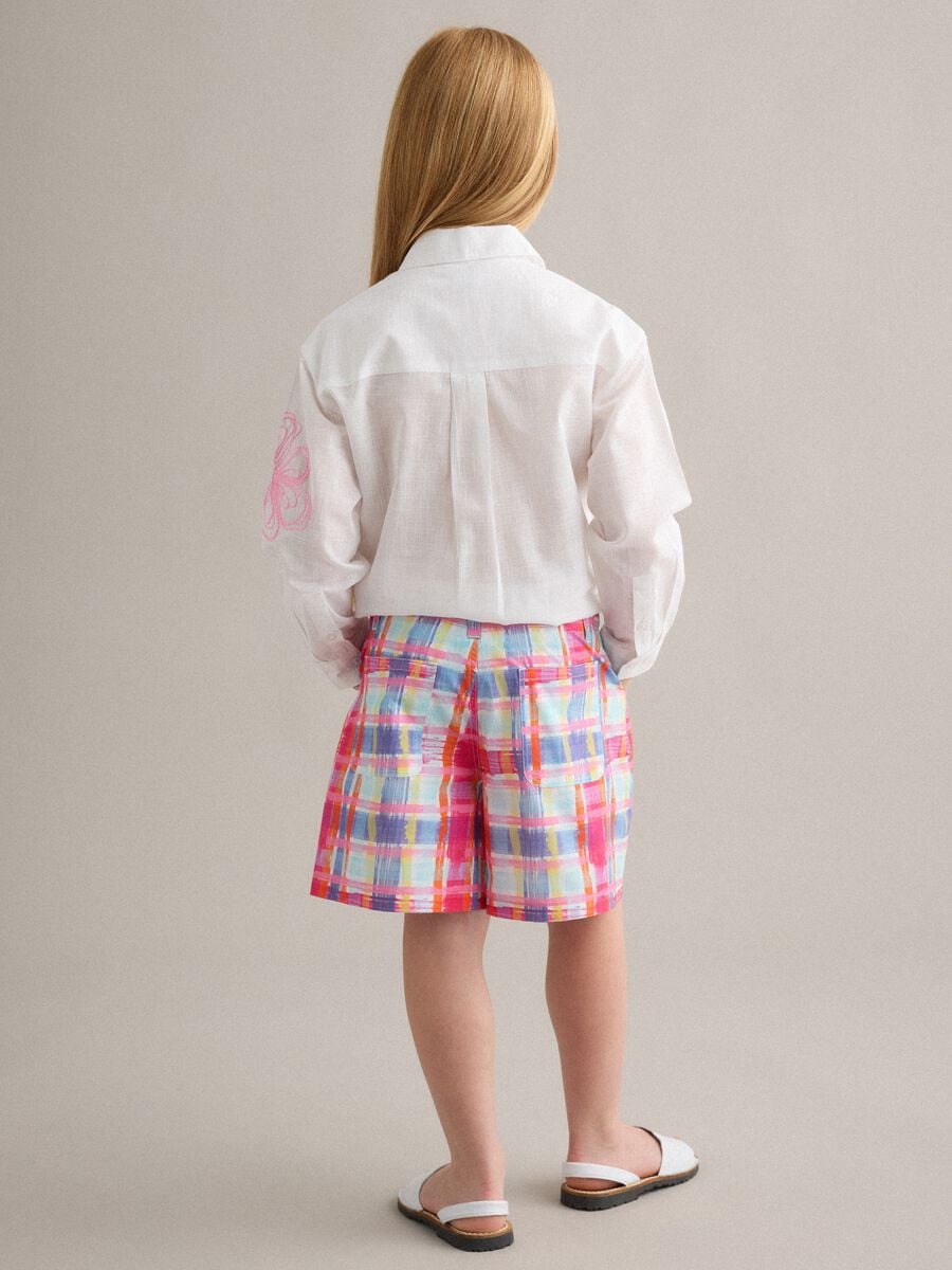 Shorts multicolor in puro cotone_1