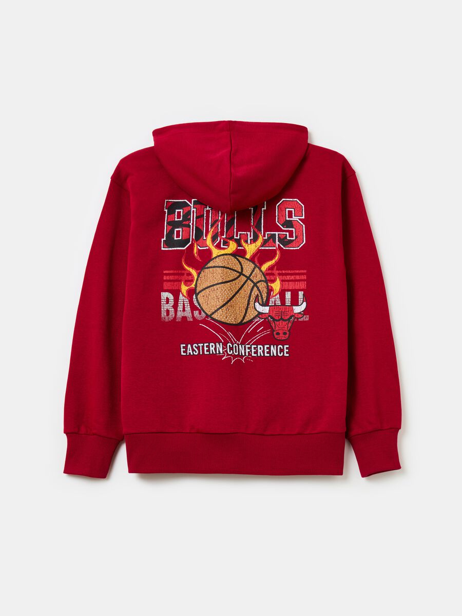 NBA Chicago Bulls sweatshirt with hood_1