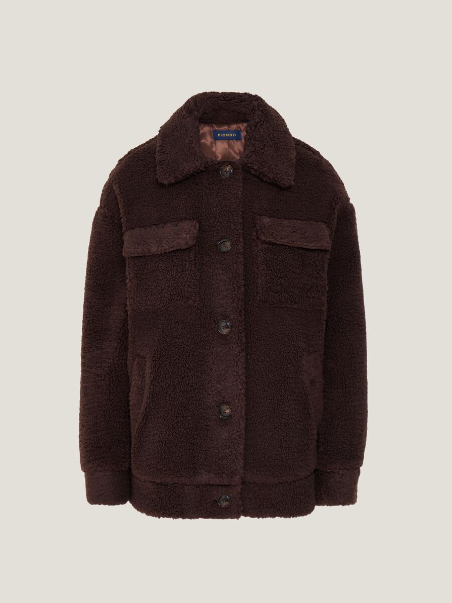 Giacca corta in sherpa_3