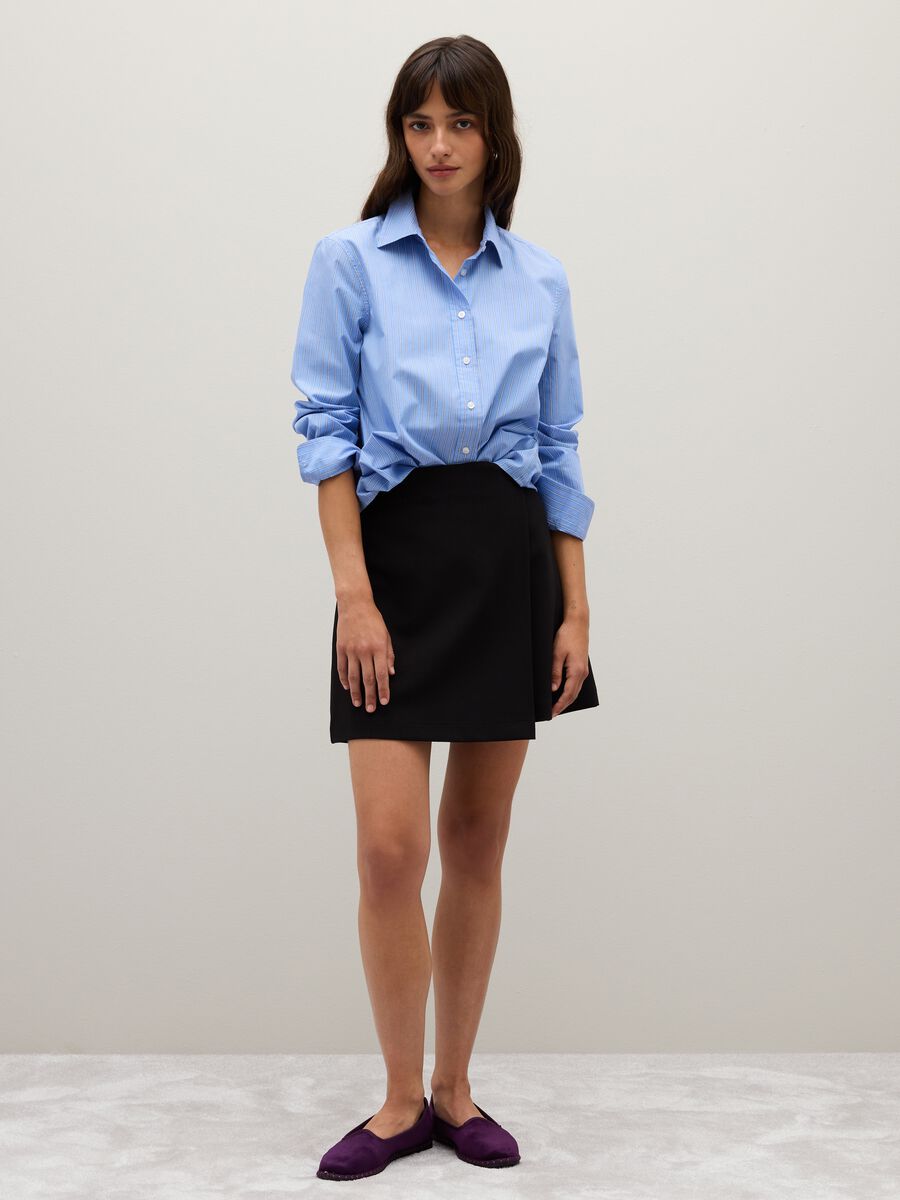 Multicoloured pure cotton regular fit shirt_1