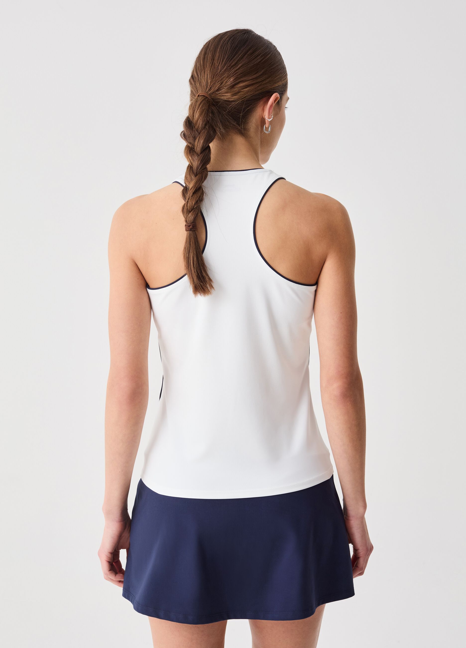 SLAZENGER tank top in technical fabric