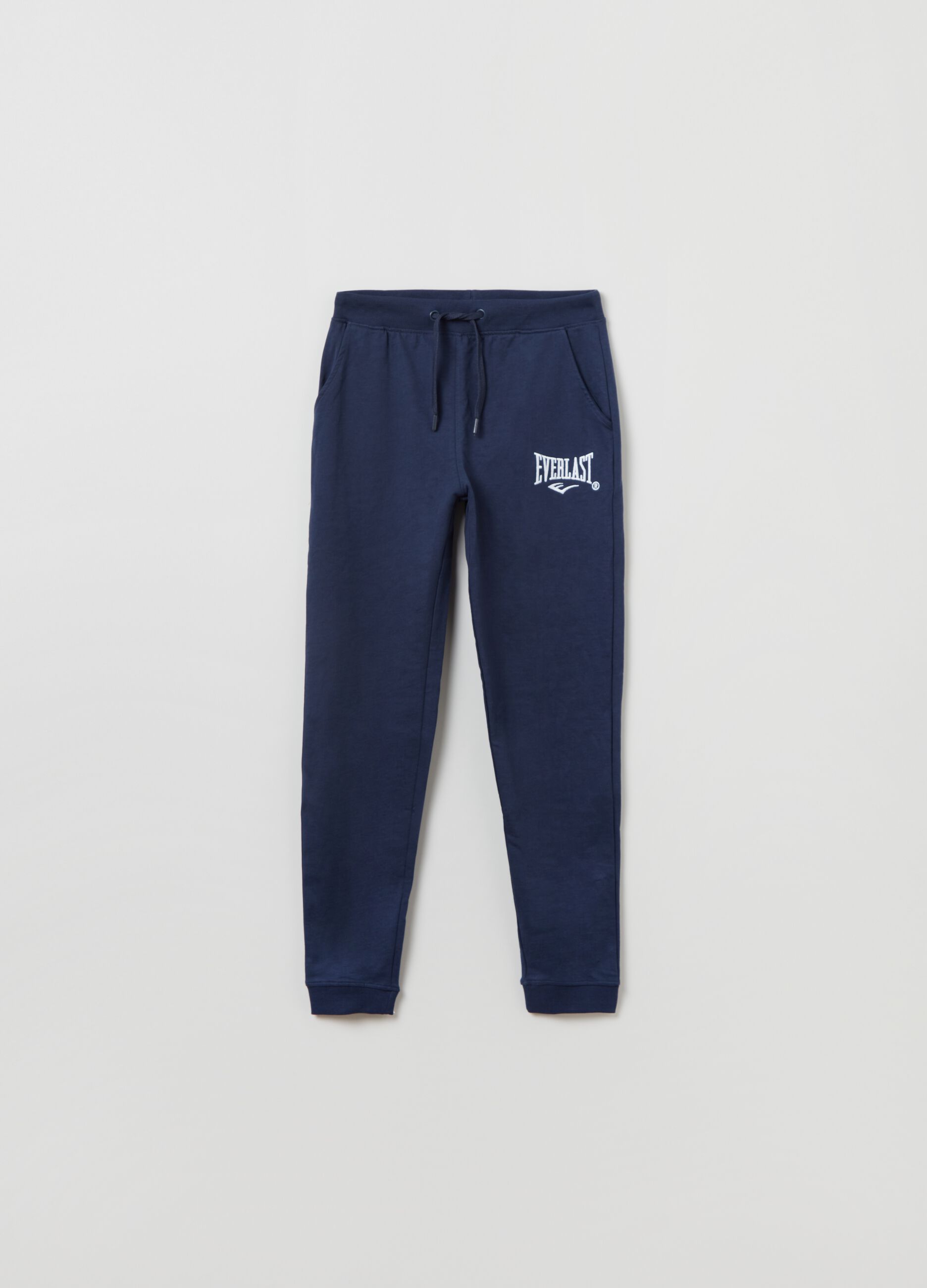 Joggers in cotone con coulisse Everlast Blu oceano da Ragazzo OVS