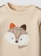 Beige organic cotton crew-neck T-shirt_2
