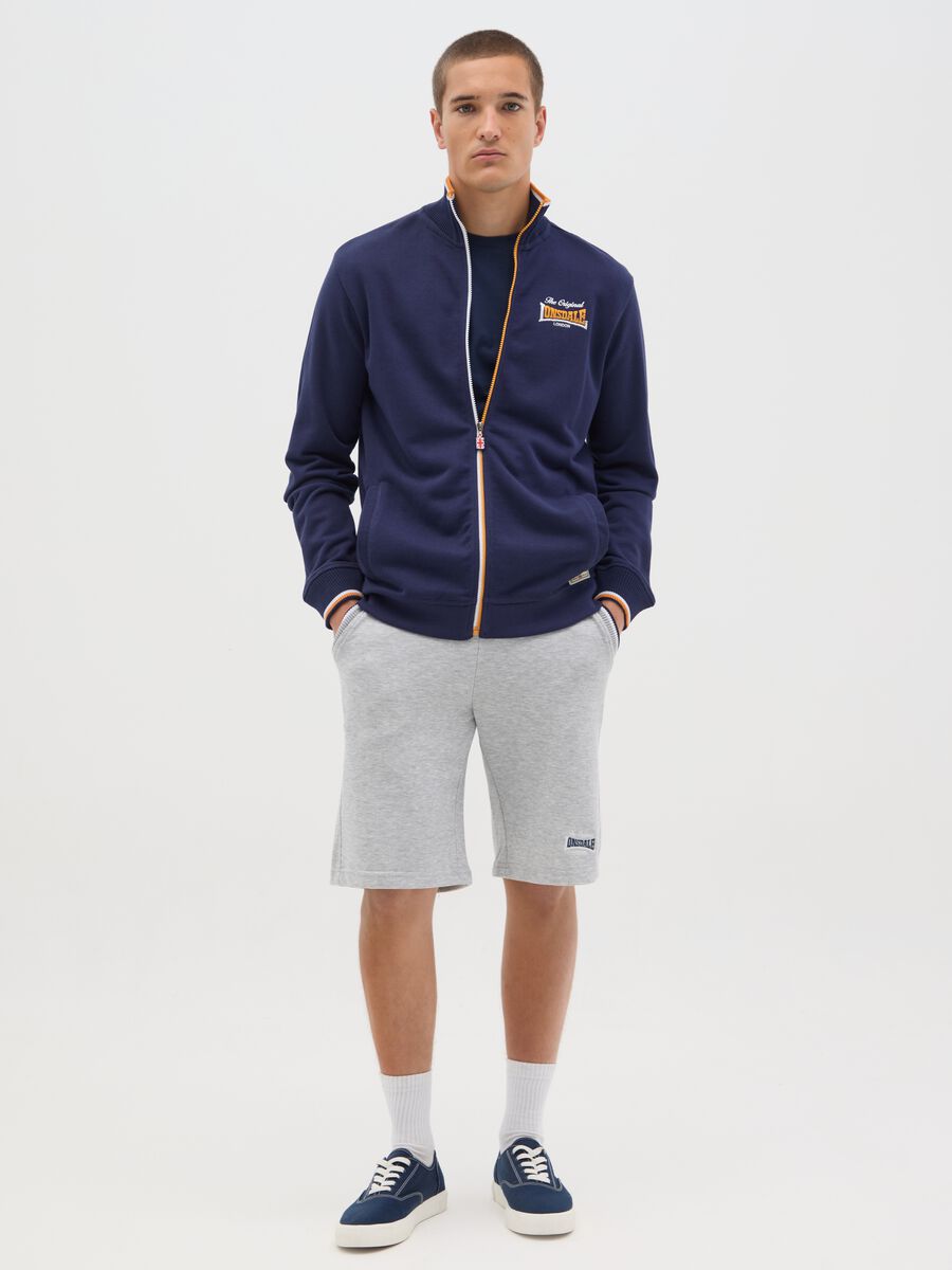 Men's full zip poli-cotton sweatshirt by Lonsdale_1