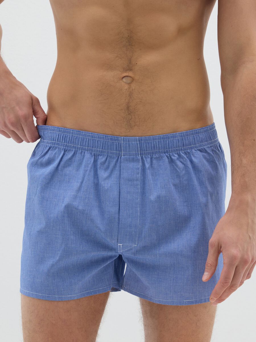 Bipack boxer in puro cotone multicolor regular fit_1