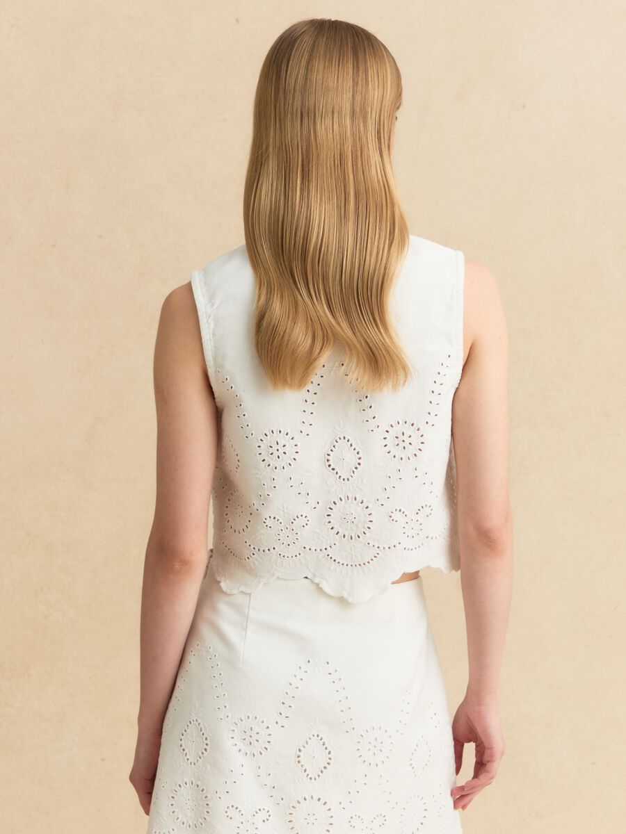 White organic cotton broderie anglaise shirt_3