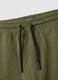 Child's green cotton regular fit Bermuda shorts_3