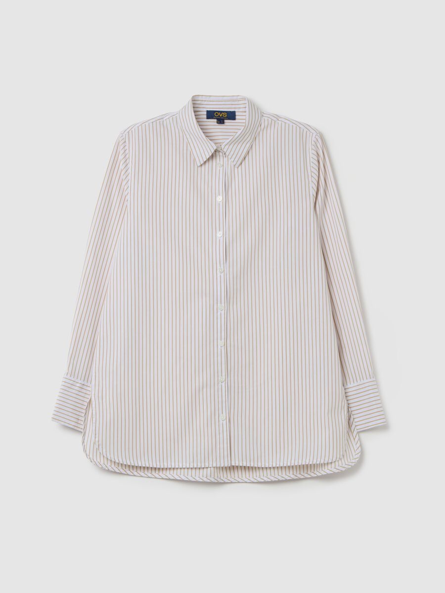 Striped cotton shirt_4