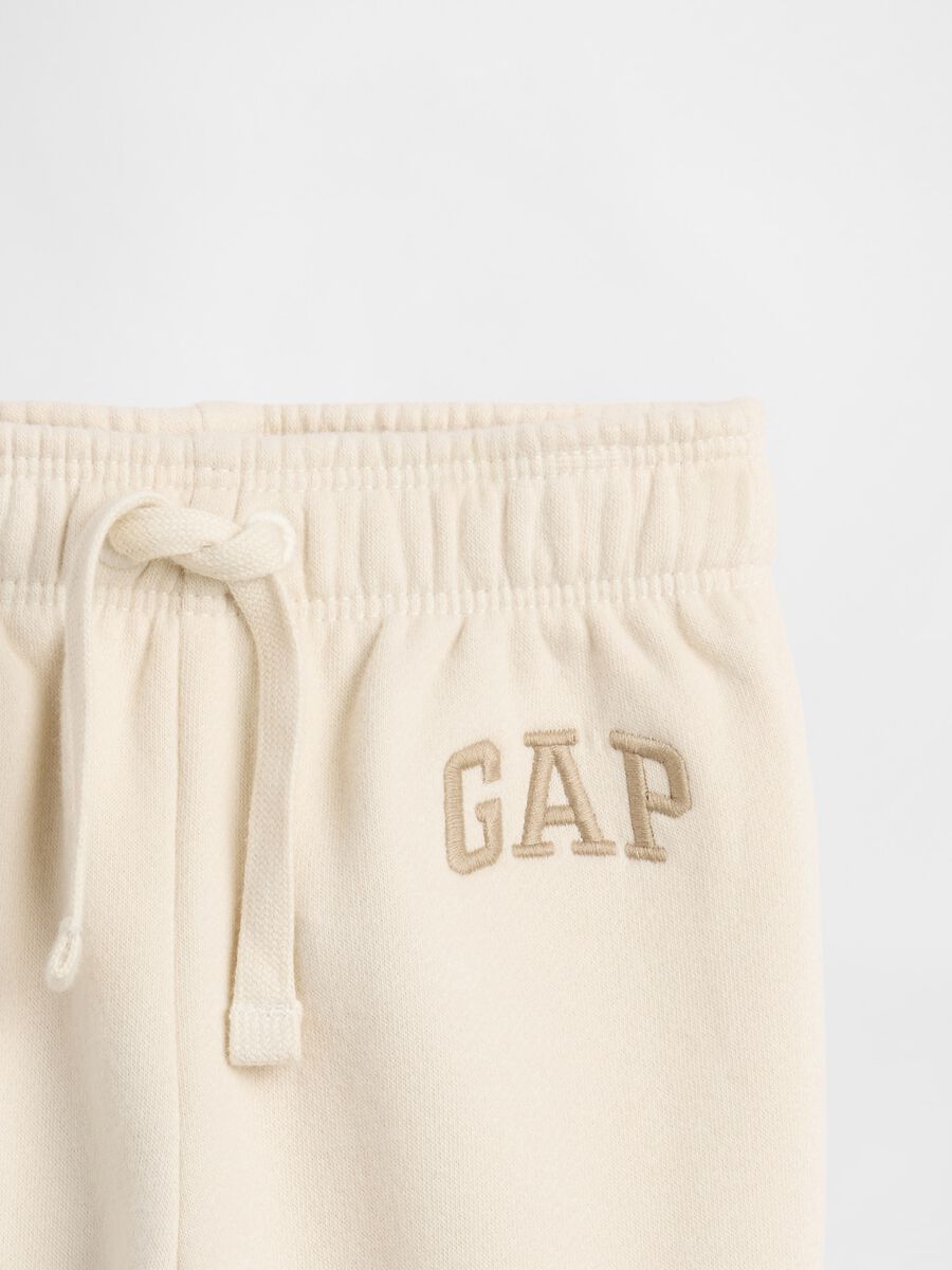 Pantaloni beige unisex per neonato_2