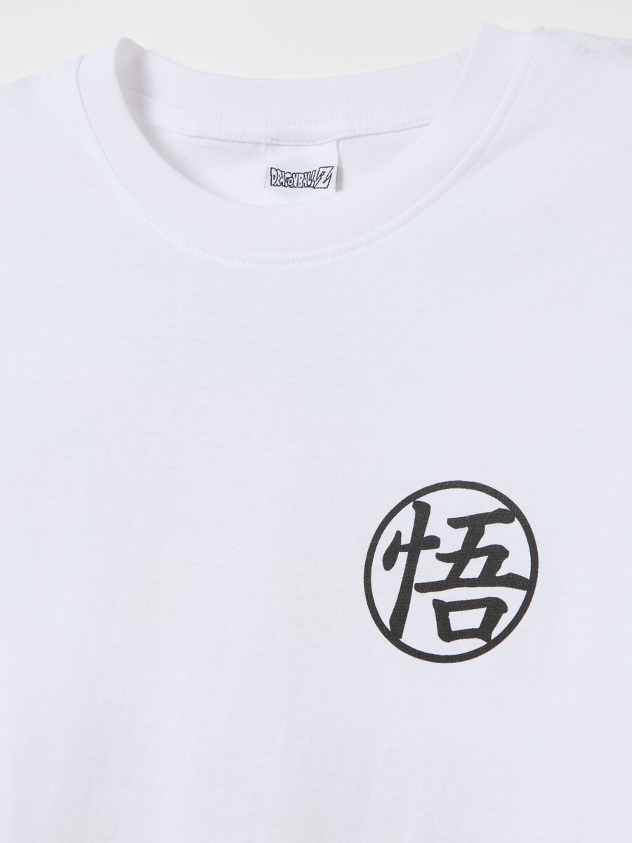 White T-shirt with Dragon Ball Z print_5