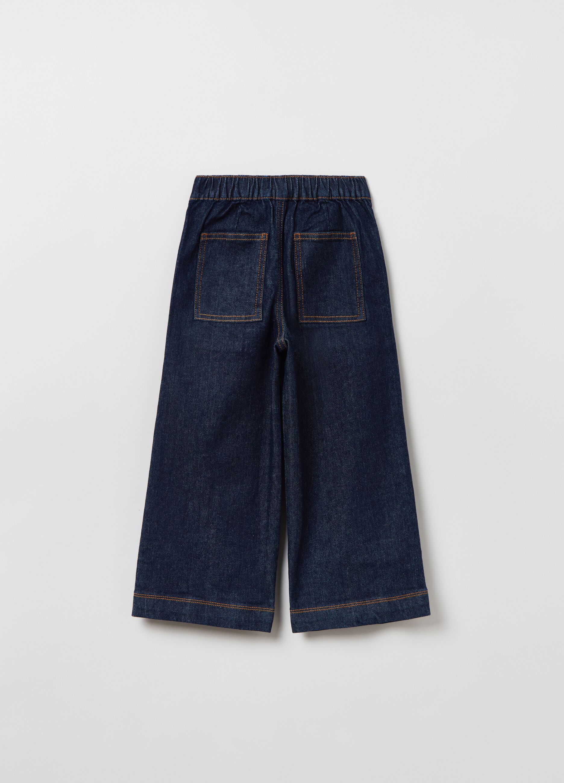 Jeans wide leg con tasche_1