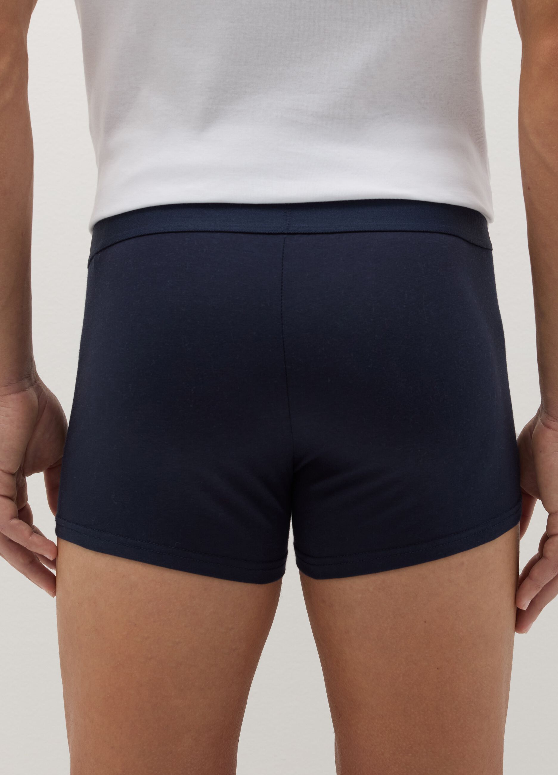 Tripack boxer in cotone bio stretch 