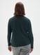 Long-sleeve green stretch fabric T-shirt_3