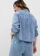 Crop shirt in denim_4
