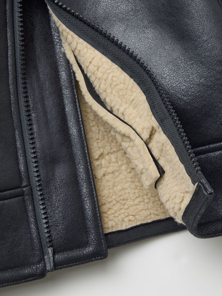 Giacca nera regular fit_5