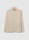 Beige Fleece with Full Zip_4