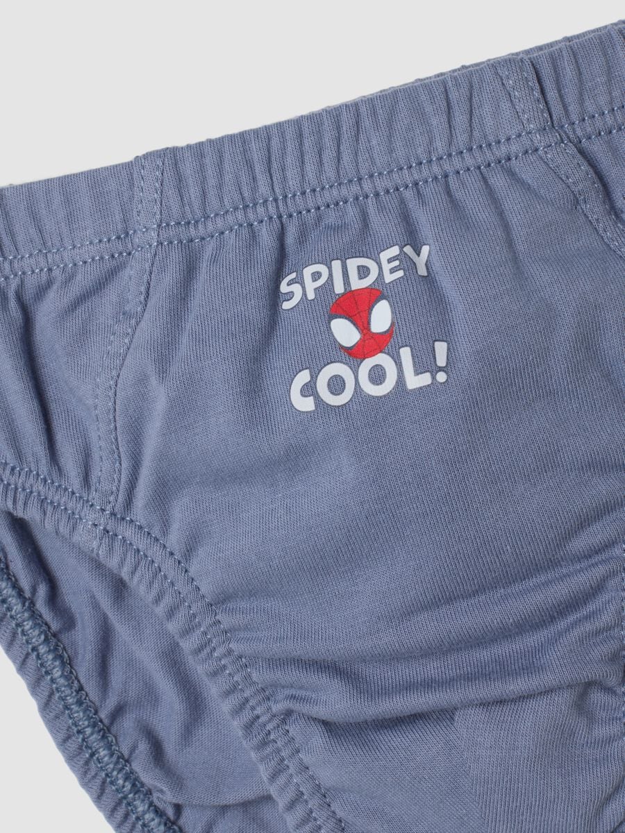Five-pack of pure organic cotton briefs with MARVEL Spider-Man prints_2