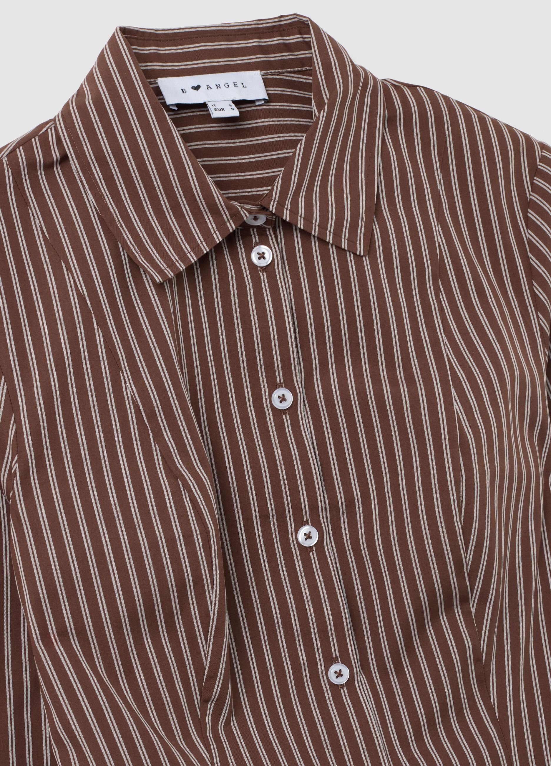 Multicolour pure cotton slim fit shirt
