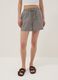 Grey stretch cotton shorts_1