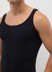 Men's Sleeveless Black Cotton T-shirt_4
