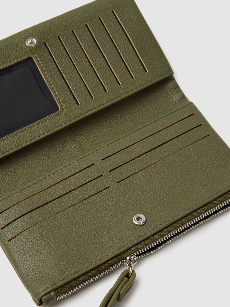 Green Wallet with Zip_2