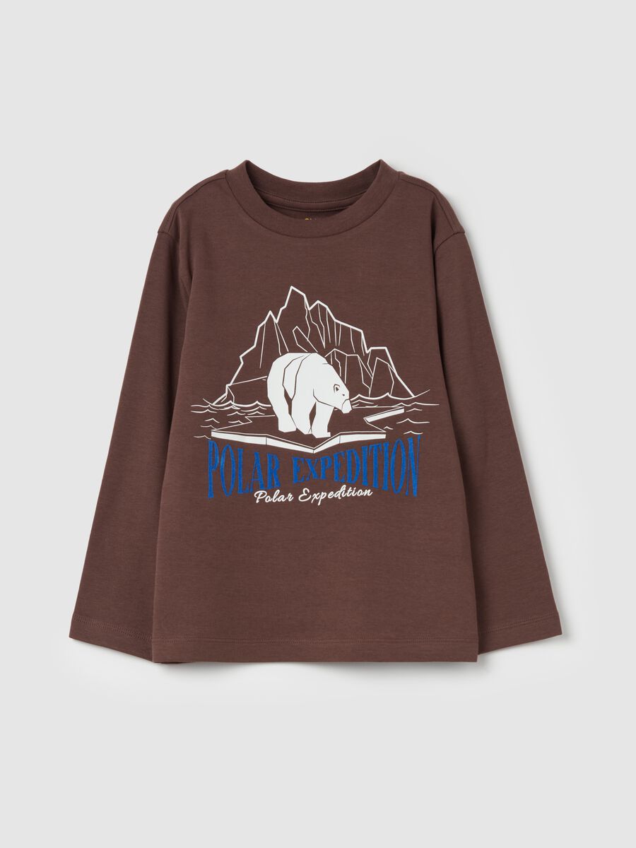 Long-sleeved T-shirt with print_0