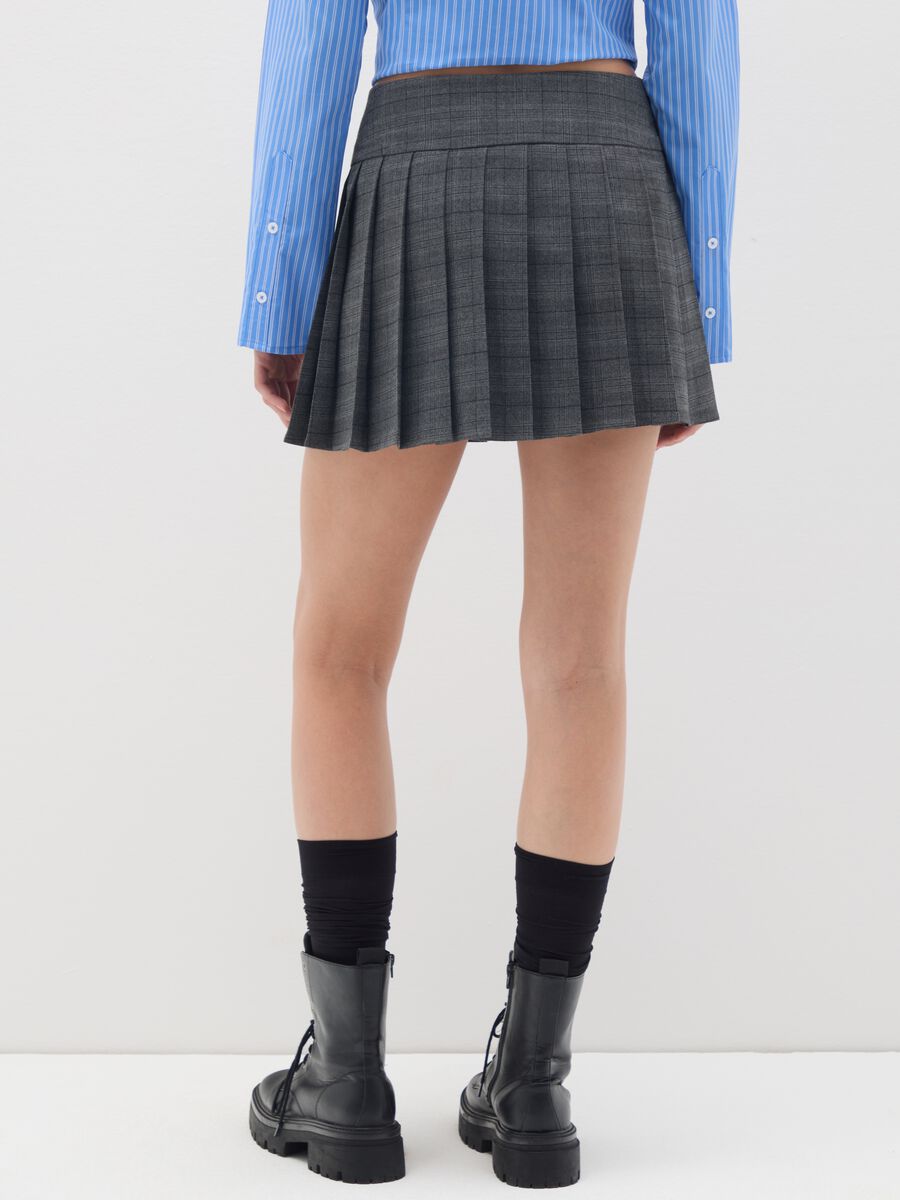 Multicolour Pleated Skirt_3