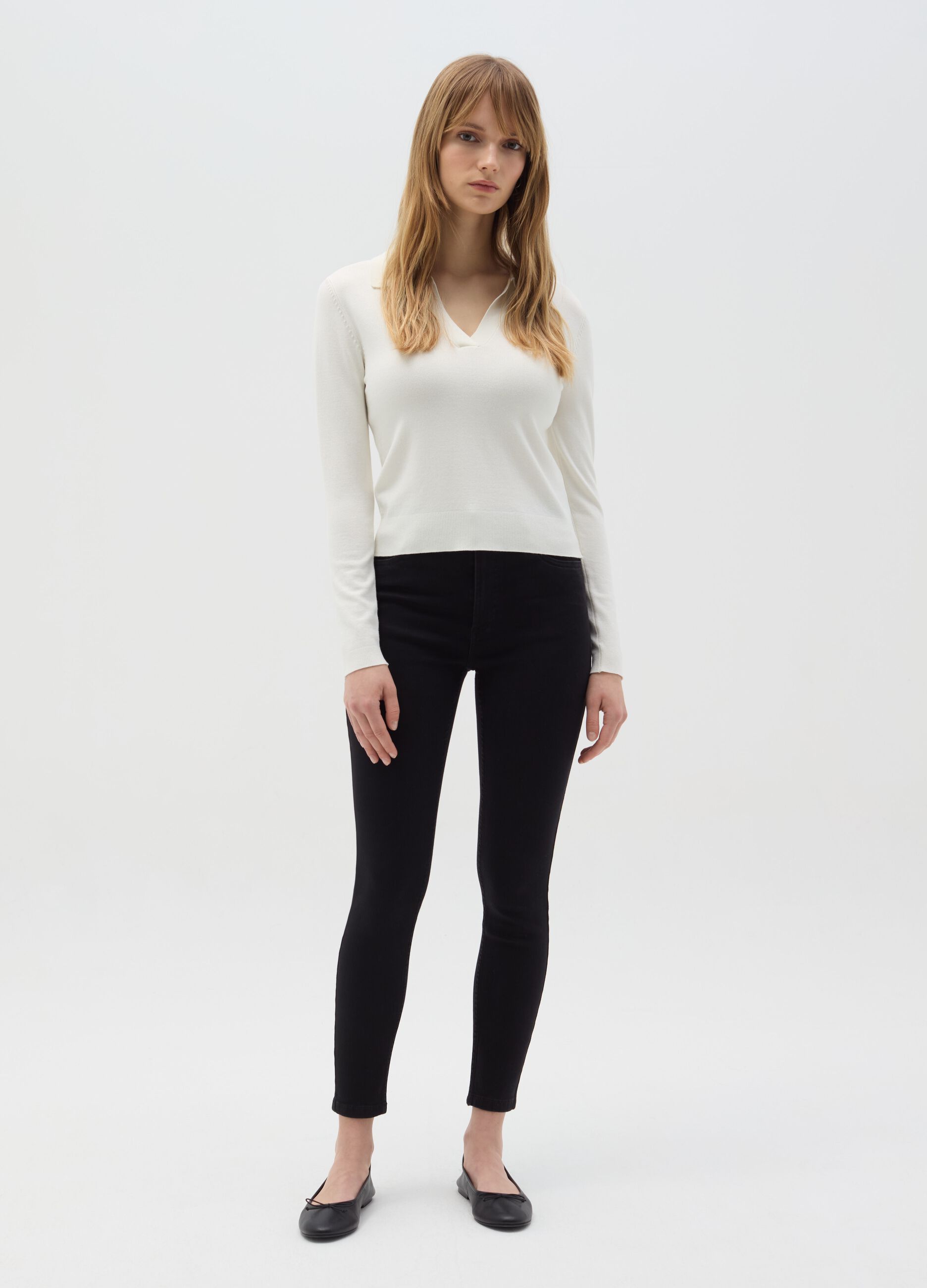 Skinny-fit jeans with five pockets