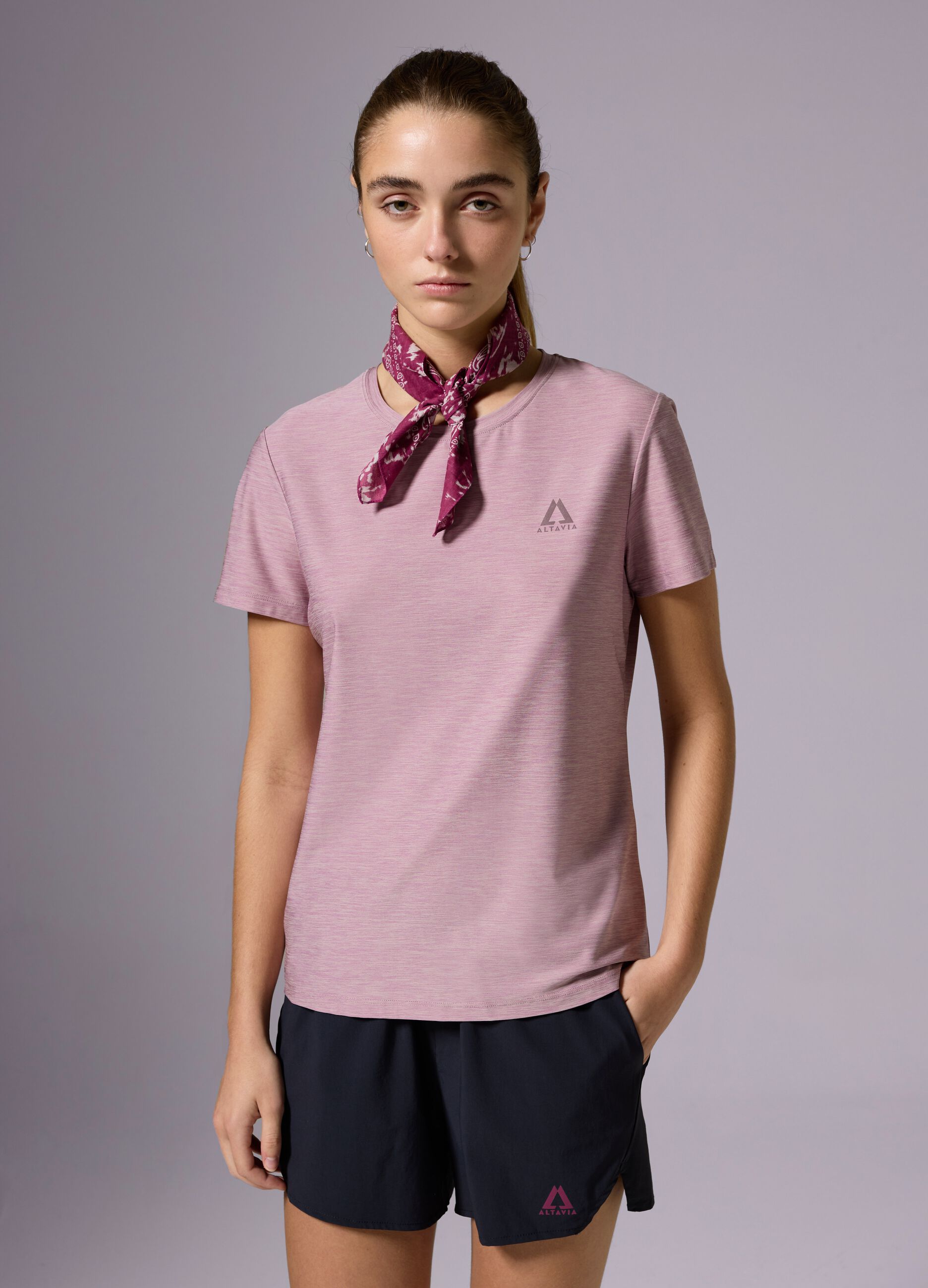 ALTAVIA WITH DEBORAH COMPAGNONI technical sports T-shirt