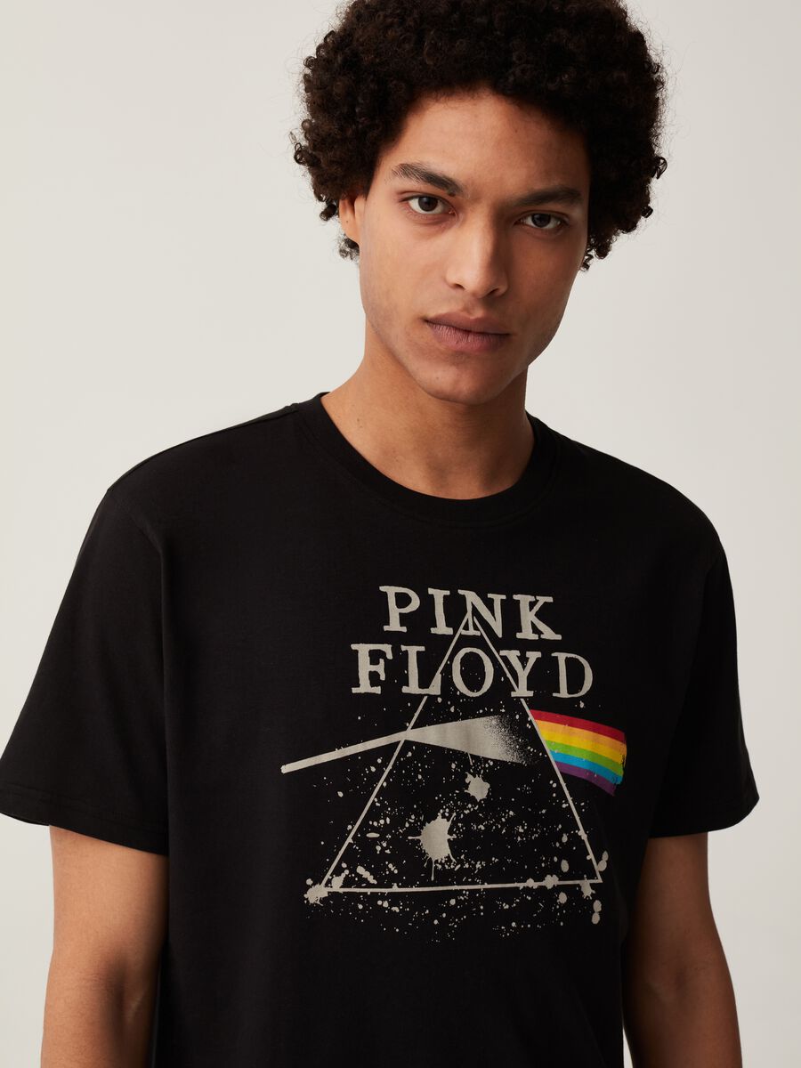 T-shirt con stampa Pink Floyd_1