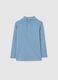 Regular fit blue long-sleeve cotton t-shirt for kids_1
