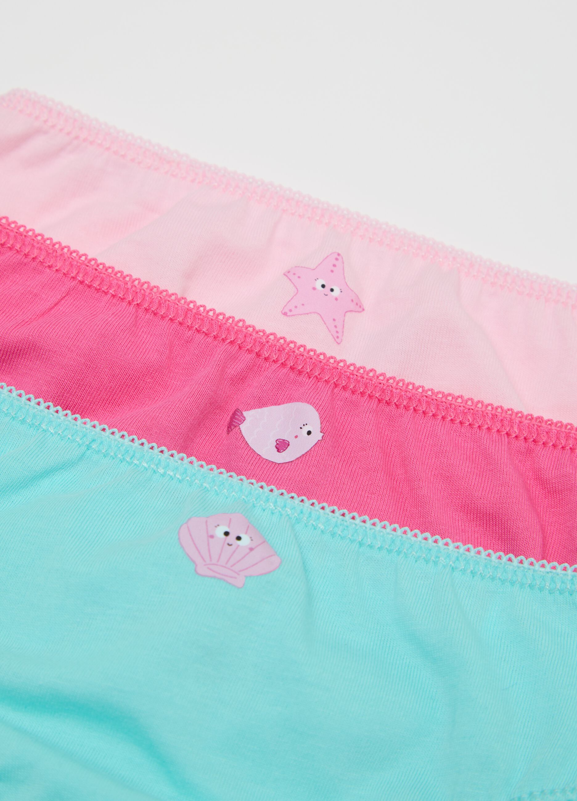 Multicolour Organic Cotton Baby Briefs