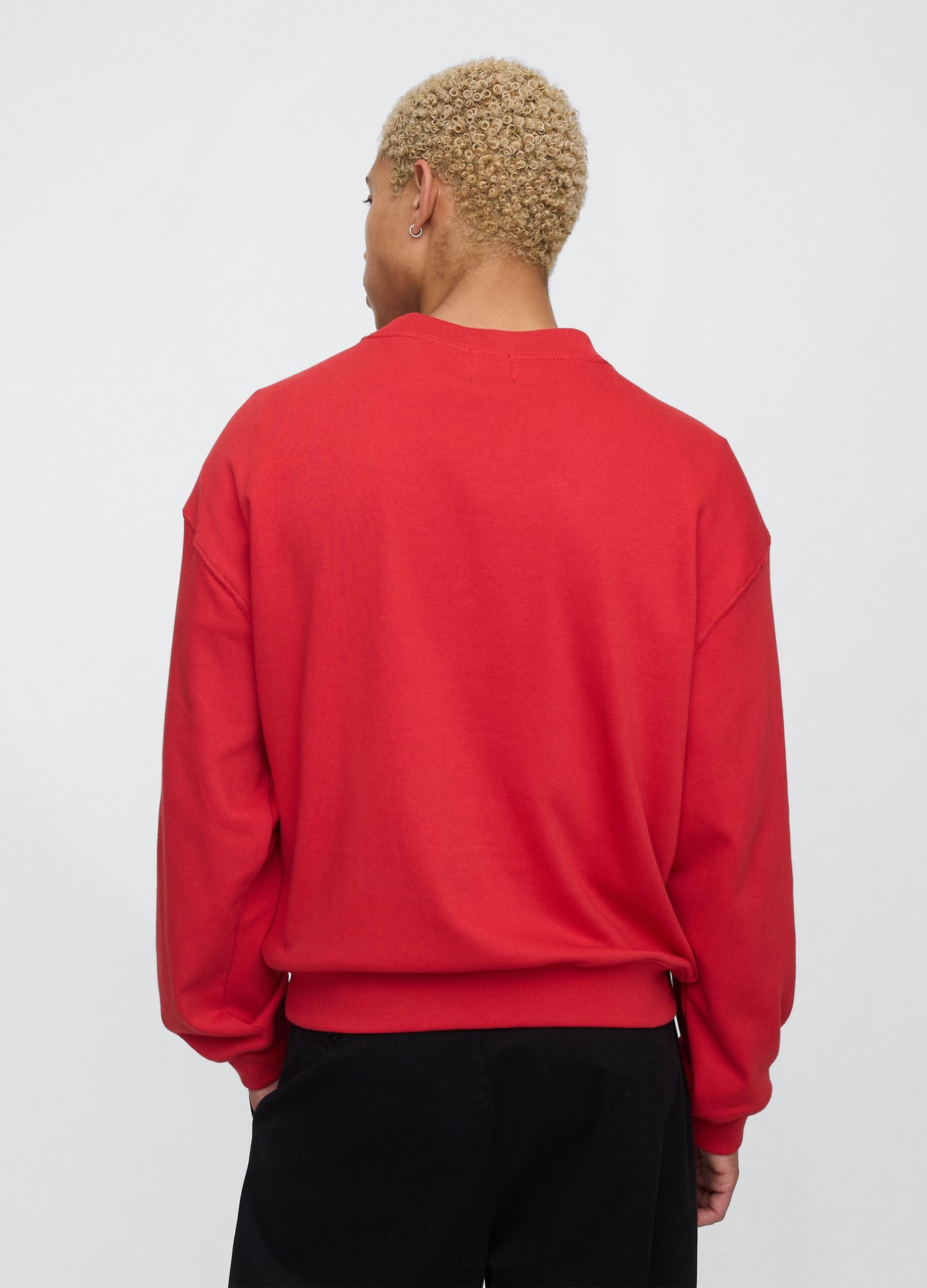 Red Sweatshirt with Gap and New York Print